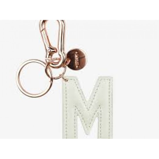 LEG INK0013 MY INITIAL - KEY RING - M- WHITE