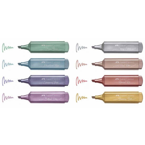 ΜΑΡΚΑΔΟΡΟΣ FABER CASTELL  ΥΠΟΓΡΑΜΜΙΣΗΣ METALLIC VIOLET  1546