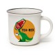 ΠΟΡΣΕΛΑΝΙΝΗ ΚΟΥΠΑ LEGAMI CUP0021 CUP-PUCCINO - TAKE A BREAK  - TEA REX