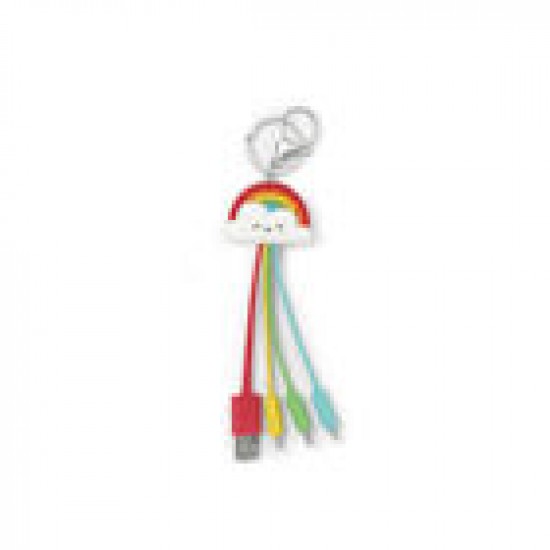 ΠΟΛΛΑΠΛΟ ΚΑΛΩΔΙΟ ΦΟΡΤΙΣΗΣ LEGAMI UCC0006 LINK UP - MULTIPLE CHARGING CABLE - RAINBOW