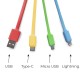 ΠΟΛΛΑΠΛΟ ΚΑΛΩΔΙΟ ΦΟΡΤΙΣΗΣ LEGAMI UCC0006 LINK UP - MULTIPLE CHARGING CABLE - RAINBOW