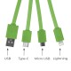 ΠΟΛΛΑΠΛΟ ΚΑΛΩΔΙΟ ΦΟΡΤΙΣΗΣ LEGAMI UCC0001 CHARGING CABLE - AVOCADO