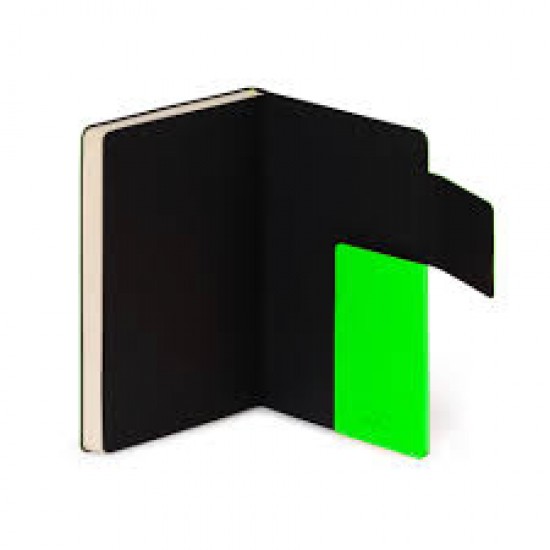 ΜΕΣΑΙΟ ΡΙΓΕ ΣΗΜΕΙΩΜΑΤΑΡΙΟ LEGAMI MYNOT0173 MEDIUM LINED NEON GREEN COVER