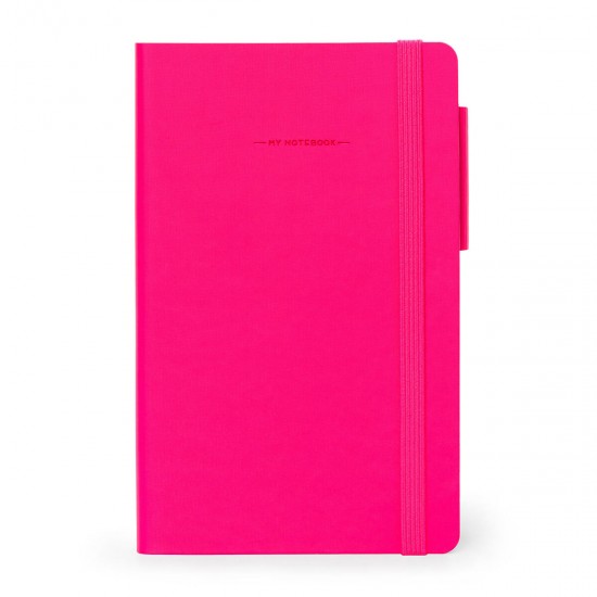 ΡΟΖ ΜΕΣΑΙΟ ΡΙΓΕ ΣΗΜΕΙΩΜΑΤΑΡΙΟ LEGAMI MYNOT0176 MY NOTEBOOK - MEDIUM LINED NEON PINK