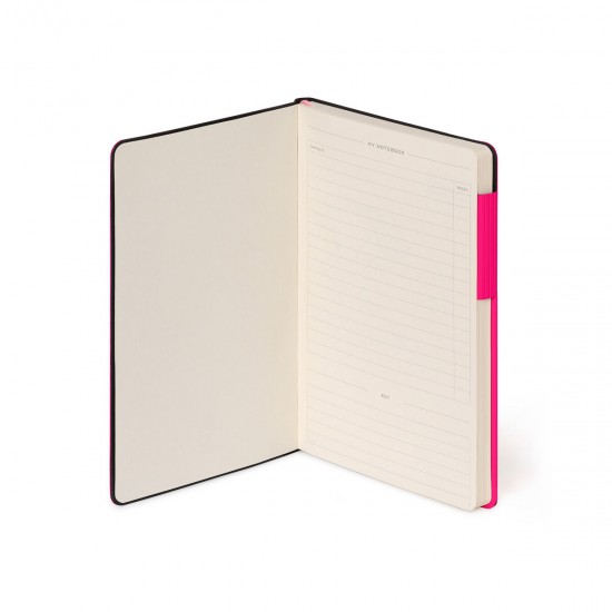 ΡΟΖ ΜΕΣΑΙΟ ΡΙΓΕ ΣΗΜΕΙΩΜΑΤΑΡΙΟ LEGAMI MYNOT0176 MY NOTEBOOK - MEDIUM LINED NEON PINK