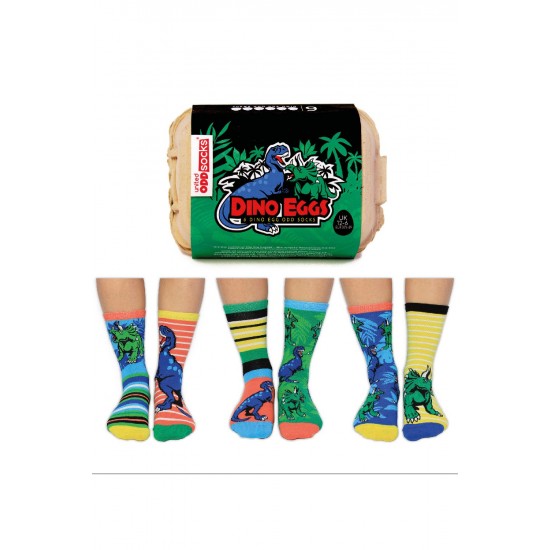 ΚΑΛΤΣΕΣ United Oddsocks Childrens Dino Egg Socks