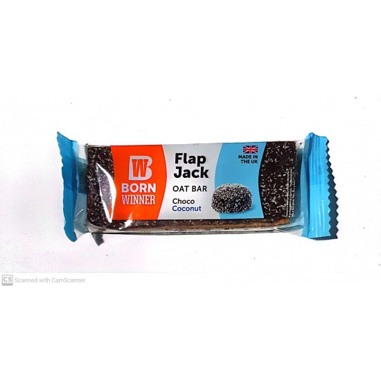 ΜΠΑΡΑ FLAPJACK BORN WINNER CHOCO COCONUT 100G