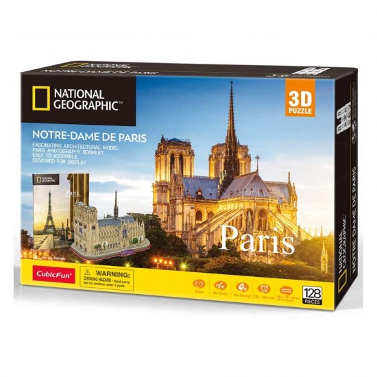 PUZZLE 3D DS0986h National Geographic Notre Dame De