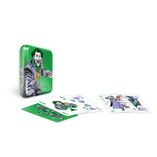 ΤΡΑΠΟΥΛΑ ΣΕ ΜΕΤΑΛΛΙΚΟ ΚΟΥΤΙ Warner Superhero tin – Joker