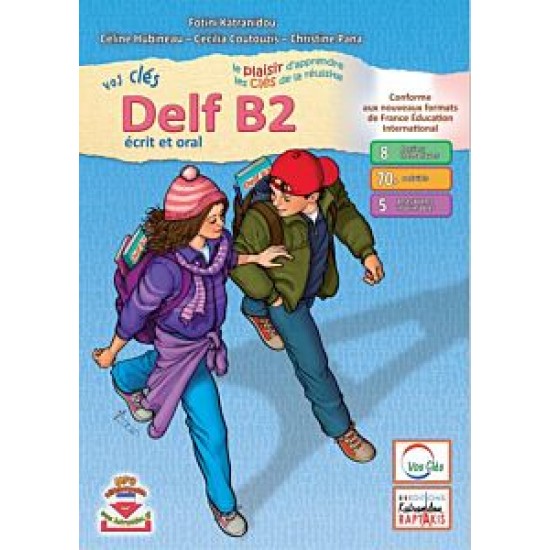 VOS CLES NOUVEAU DELF B2 LIVRE D"ELEVE ED. 2022