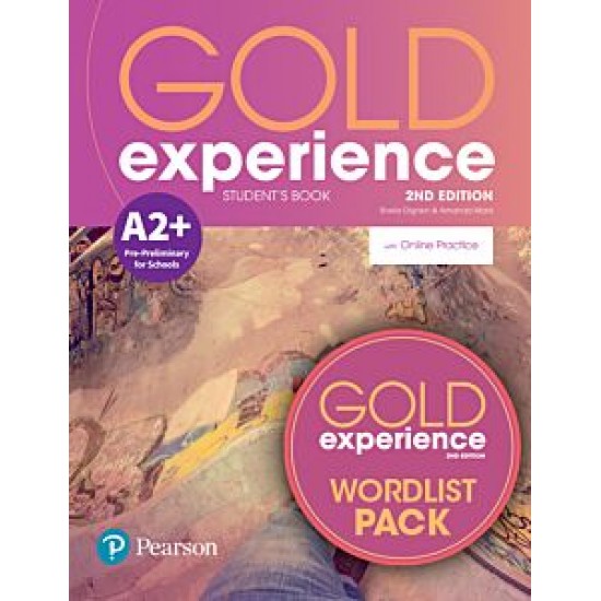 GOLD EXPERIENCE A2+ SB PACK (+ ONLINE PRACTICE + EBOOK +WORDLIST) 2ND ED