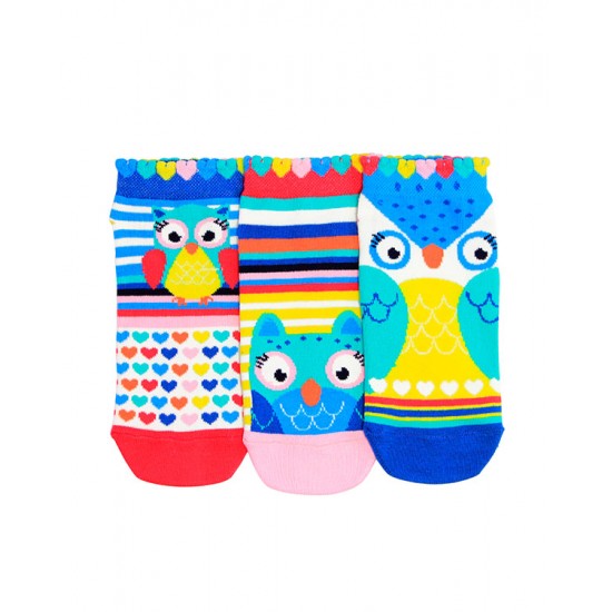 ΚΑΛΤΣΕΣ ΣΕΤ 3 ΤΜΧ. “OWL SOCKS” – 94.04.008