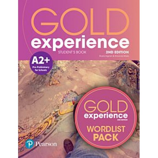 GOLD EXPERIENCE A2+ SB PACK (+ E-BOOK + WORDLIST) 2ND ED