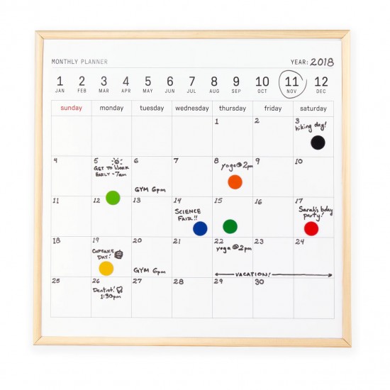 ΛΕΥΚΟΣ ΠΙΝΑΚΑΣ ΗΜΕΡΟΛΟΓΙΟ ΜΕΓΑΛΟΣ Whiteboard Calendar