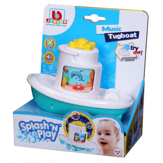 ΒΑΡΚΑ ΠΟΥ ΕΠΙΠΛΕΕΙ BURAGO Junior – Splash’n Play Tugboat