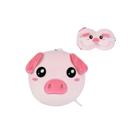 ΜΑΞΙΛΑΡΙ I-TOTAL XL2533 PIG+SLEEP MASK 19X18CM