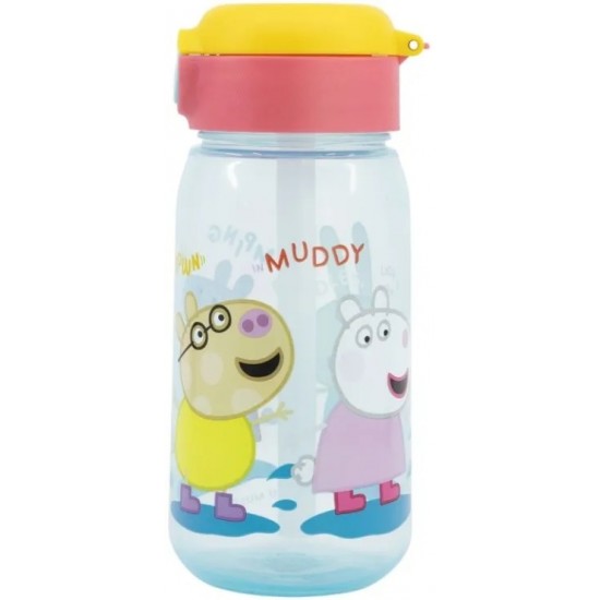 Stor Παγούρι Push Up Peppa Pig 510ml (530-13952)