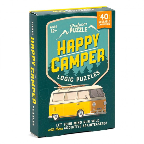 ΠΑΙΧΝΙΔΙ ΓΡΙΦΩΝ Happy Camper Logic Puzzles