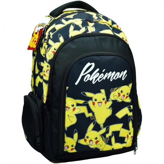 GIM τσαντα δημοτικούοβαλ pokemon pikachu 316-11031