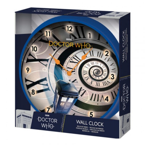 ΡΟΛΟΪ ΤΟΙΧΟΥ Doctor Who (Time Spiral) Clock