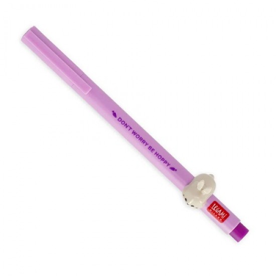 LEGAMI ΣΤΥΛΟ GEL PEN BUNNY ΜΩΒ ΜΕΛΑΝΙ CPP0009