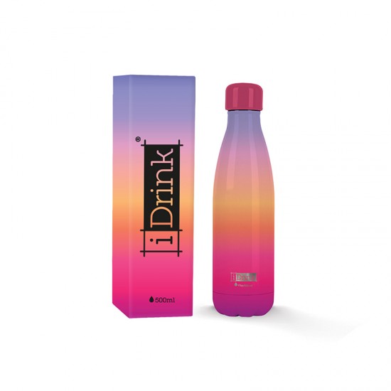 ΠΑΓΟΥΡΙ I DRINK ID0449 THERM BOTTLE 500ML SUNSET