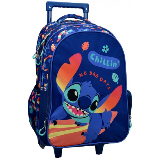 Gim Τσάντα Δημοτικού Trolley 46(+6)x35x20εκ. Lilo & Stitch (342-00074)