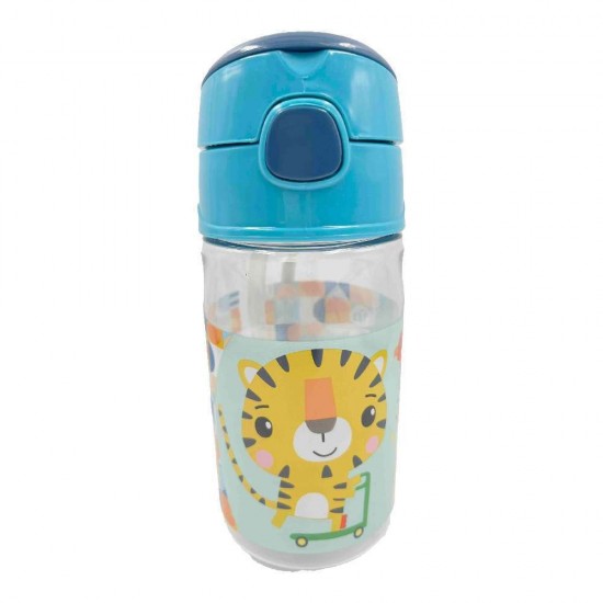 Παγούρι Tritan με Καλαμάκι Fisher-Price Τιγράκι 350ml (571-67204)