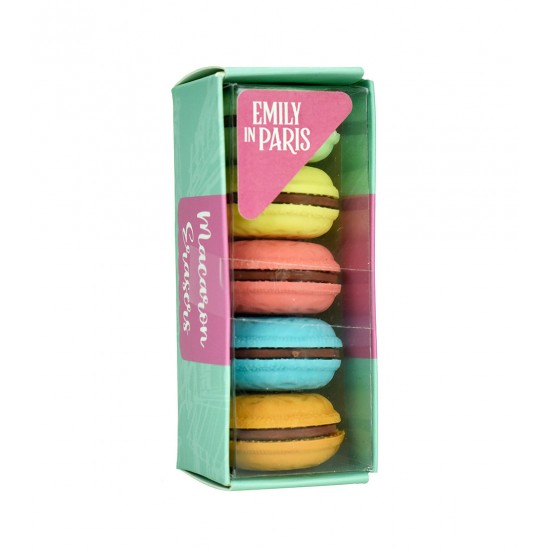 Γόμες Emily In Paris Macarons Σετ 5