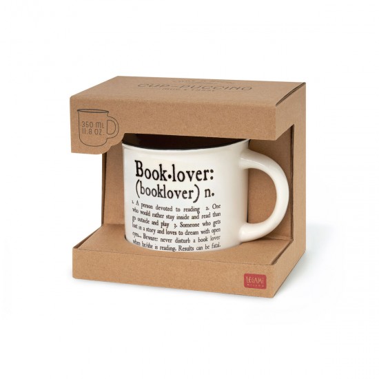 ΠΟΡΣΕΛΑΝΙΝΗ ΚΟΥΠΑ LEGAMI CUP0045 CUP-PUCCINO - BOOK LOVER - NEW BONE  CHINA PORCELAIN